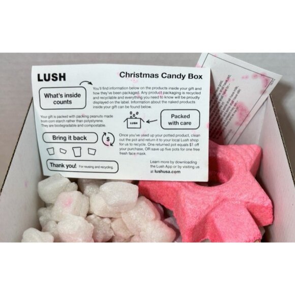 LUSH Cosmetics Christmas Bathtime Favorites - Candy Bath Bombs NEW - Picture 4 of 5